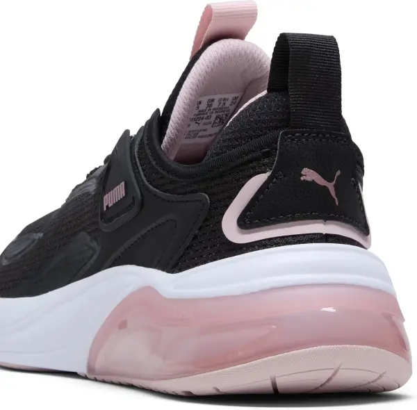 Кроссовки беговые женские Puma CELL THRILL черно-бело-светло-розовые 311224-03