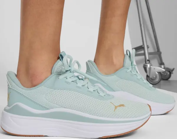 Кроссовки беговые женские Puma STAKD EVO LITE бирюзовые 311289-03