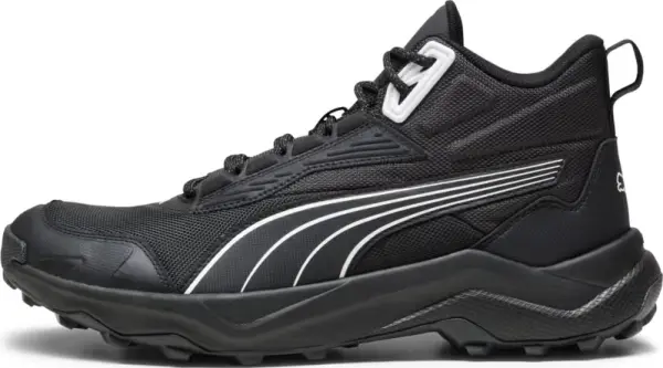 Кроссовки для трейлраннинга Puma OBSTRUCT PRO MID черно-белые 378689-01