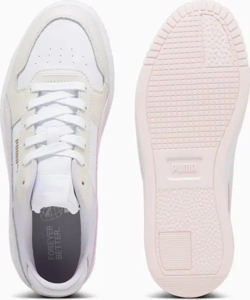 Кроссовки женские Puma CARINA STREET бело-бежево-светло-розовые 389390-10