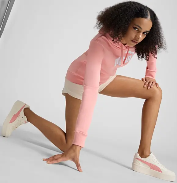 Кросівки жіночі Puma COURT LALLY SKYE бежево-світло-рожеві 400368-04