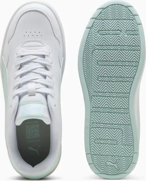 Кроссовки женские Puma COURT LALLY SKYE бело-мятные 400368-05
