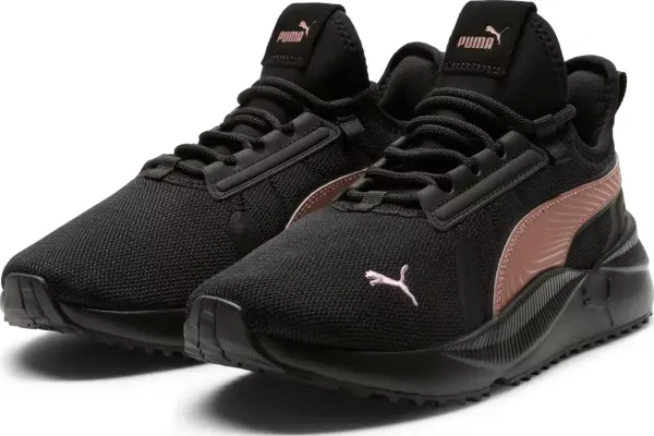 Кроссовки женские Puma PACER FUTURE STREET WIDE черно-бронзовые 401066-25