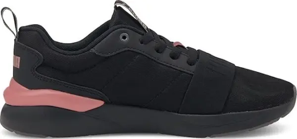 Кроссовки женские Puma ROSE PLUS черно-розовые 374897-09