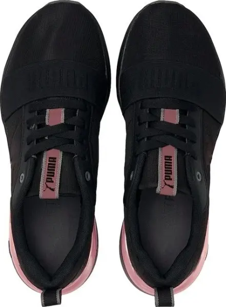 Кроссовки женские Puma ROSE PLUS черно-розовые 374897-09