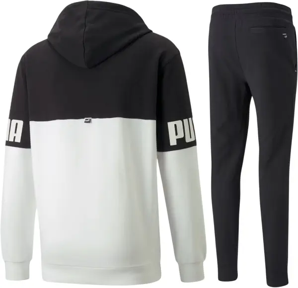 Спортивний костюм Puma POWER чорно-білий 670496-01__670425-01