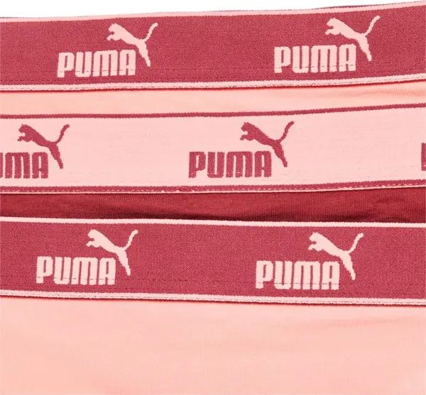 Труси (стрінги) жіночі Puma STRING 3P персикові, червоні (3 штуки) 935337-02