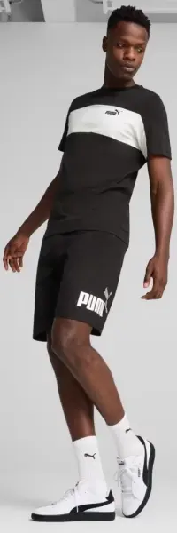 Футболка Puma ESSENTIALS черно-белая 684685-01