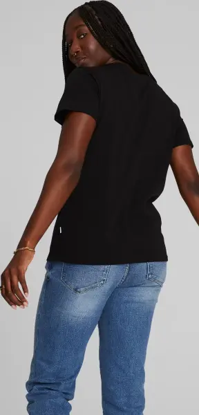 Футболка жіноча Puma UPFRONT LINE LOGO чорна 678752-01