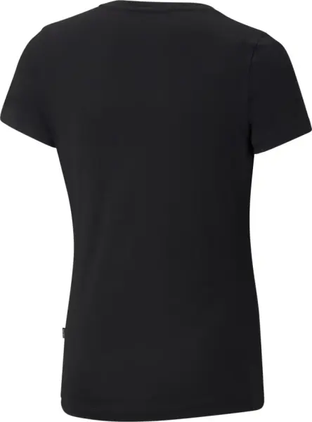 Футболка підліткова Puma ESSENTIALS LOGO чорна 587029-01