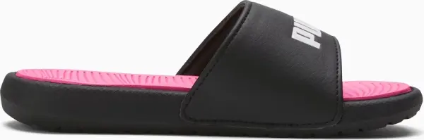 Шлепанцы детские Puma COOL CAT 2.0 черно-розовые 390884-03