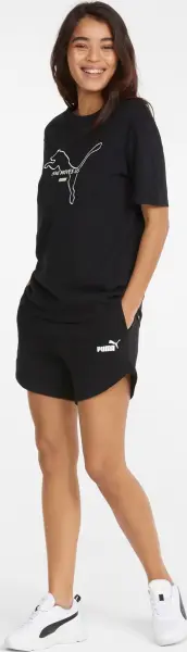 Шорти жіночі Puma ESSENTIALS HIGH WAIST чорні 848339-01