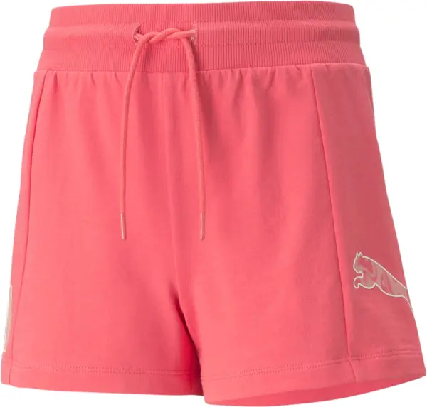 Шорты подростковые Puma POWER HIGH WAIST розовые 674364-63