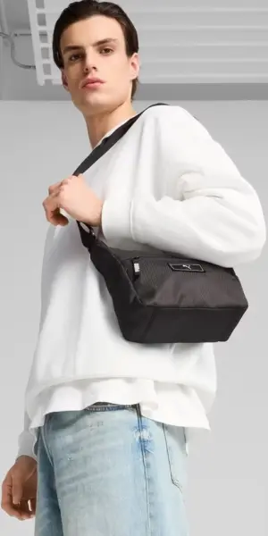 Сумка через плечо Puma DECK CROSSBODY 10L черная 091321-01