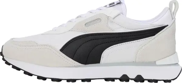 Кроссовки Puma RIDER FUTURE VINTAGE бело-бежево-черные 387672-11