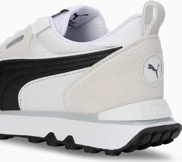 Кроссовки Puma RIDER FUTURE VINTAGE бело-бежево-черные 387672-11