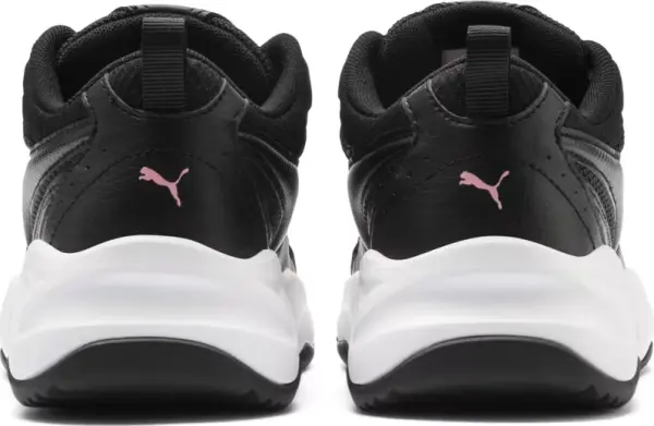 Кроссовки детские Puma CILIA черно-бело-розовые 370525-01