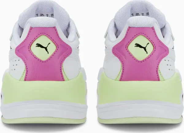 Кроссовки детские Puma X-RAY SPEED бело-розово-салатовые 384898-05