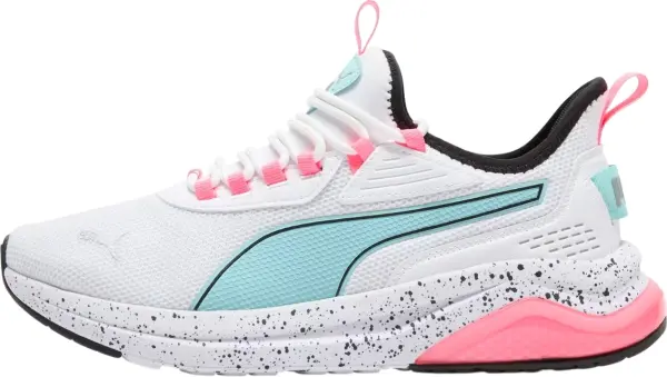 Кросівки жіночі Puma AMPLIFIER SPECKLE біло-бірюзово-рожеві 399145-05