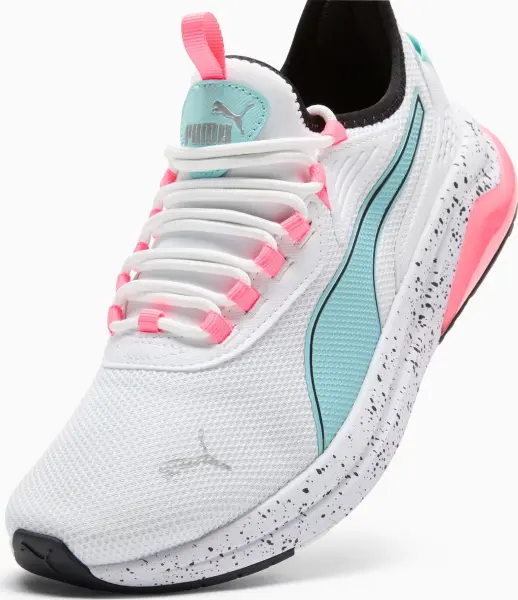 Кросівки жіночі Puma AMPLIFIER SPECKLE біло-бірюзово-рожеві 399145-05