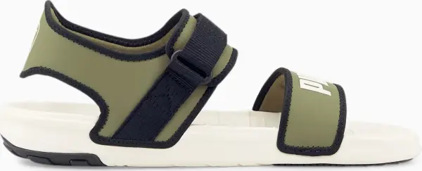Сандали Puma SOFTRIDE оливково-бежевые 375104-09