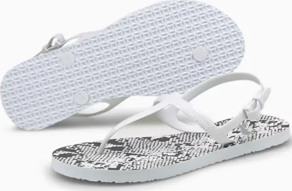 Сандалі жіночі Puma COSY UNTAMED біло-чорні 375213-03