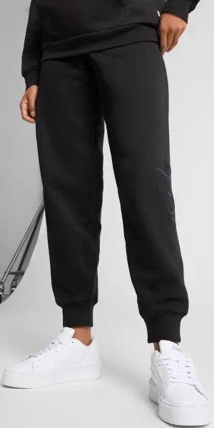 Спортивний костюм жіночий Puma TONAL SCRIPT чорний 684401-01__684753-01