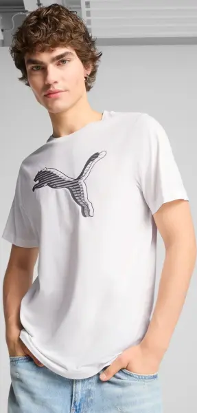 Футболка Puma HOUSE OF GRAPHICS біла 688891-02