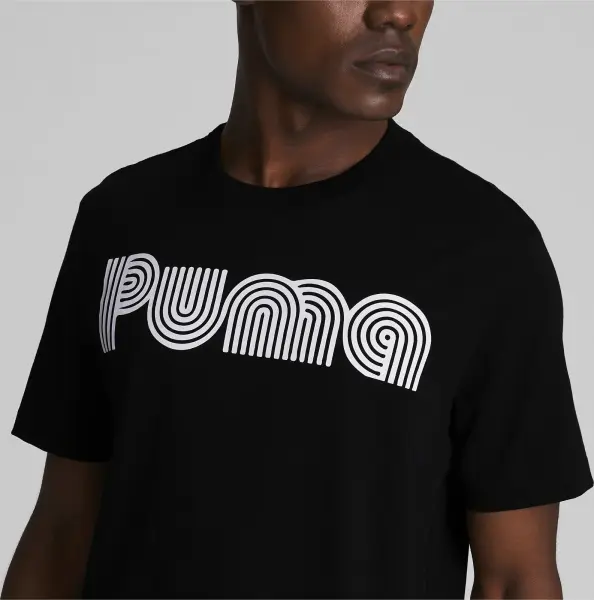 Футболка Puma MAZE GRAPHIC черная 678786-01