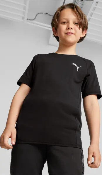 Футболка підліткова Puma EVOSTRIPE чорна 676276-01