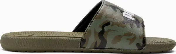 Шльопанці дитячі Puma COOL CAT 2.0 CAMO оливкові 390891-01