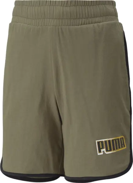 Шорти підліткові Puma ALPHA RETRO оливкові 847295-32