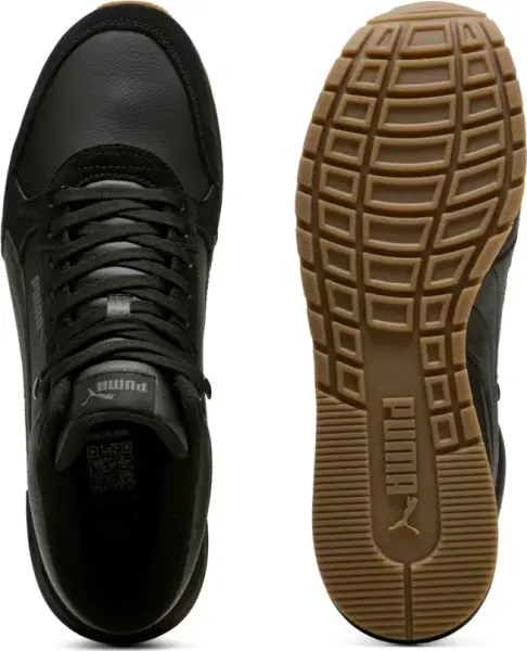Ботинки Puma ST RUNNER V4 MID черно-коричневые 40289302