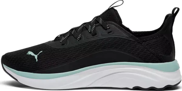 Кроссовки беговые женские Puma SOFTRIDE SOPHIA VITAL черно-мятные 311290-02