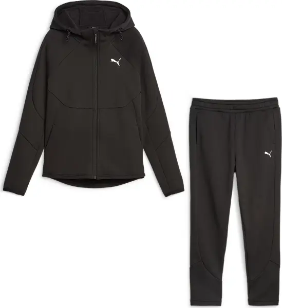 Спортивний костюм жіночий Puma EVOSTRIPE чорний 676807-01__676077-01
