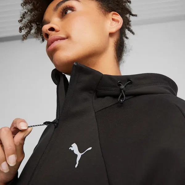 Спортивний костюм жіночий Puma EVOSTRIPE чорний 676807-01__676077-01