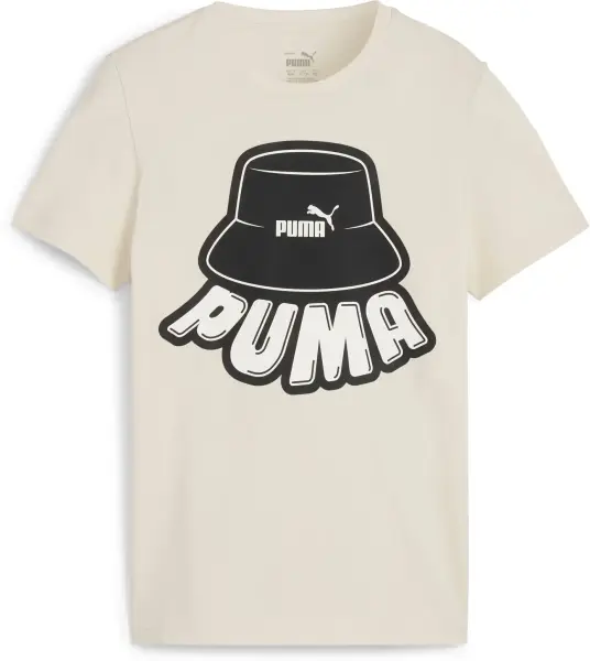 Футболка підліткова Puma ESSENTIALS MID 90S бежева 679720-87