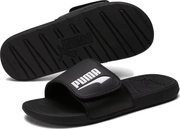 Шлепанцы Puma COOL CAT 2.0 черно-белые 390961-01