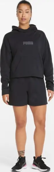 Шорти жіночі Puma LOGO 5" чорні 521618-01
