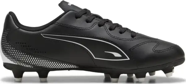 Бутсы детские Puma VITORIA II FG/AG JR черно-белые 108503-01