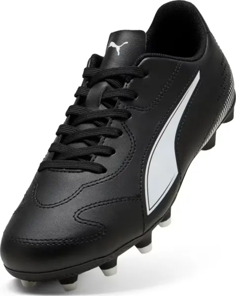 Бутсы детские Puma VITORIA II FG/AG JR черно-белые 108503-01