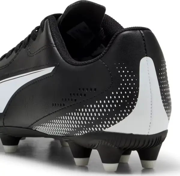 Бутсы детские Puma VITORIA II FG/AG JR черно-белые 108503-01