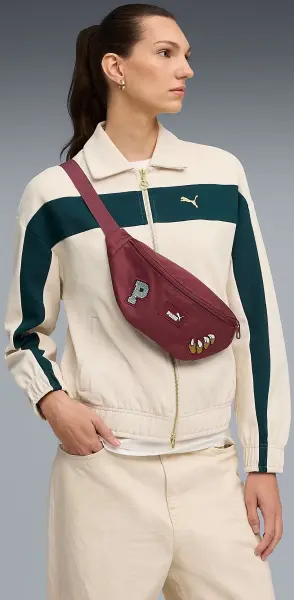Сумка на пояс підліткова Puma PHASE PATCH 2,2L бордова 091731-20