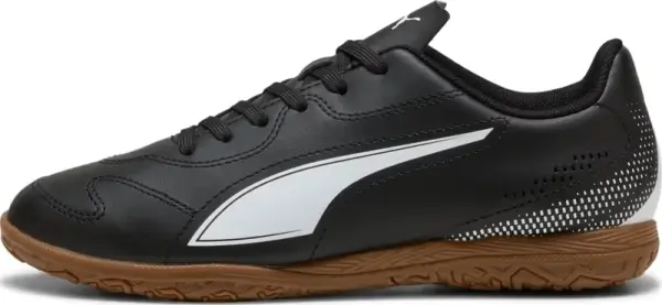 Футзалки (бампы) детские Puma VITORIA II IT JR черно-белые 108505-01