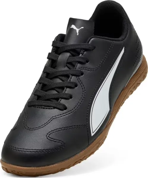 Футзалки (бампы) детские Puma VITORIA II IT JR черно-белые 108505-01