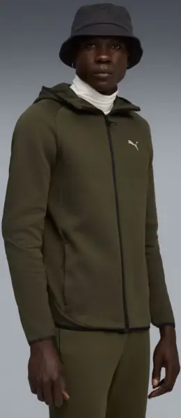 Худі Puma EVOSTRIPE оливкове 68823170