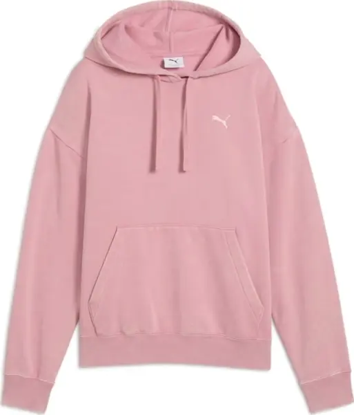 Худи женское Puma ESSENTIALS ELEVATED RELAXED WASH светло-розовое 68810365
