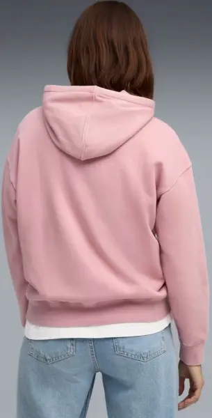 Худи женское Puma ESSENTIALS ELEVATED RELAXED WASH светло-розовое 68810365