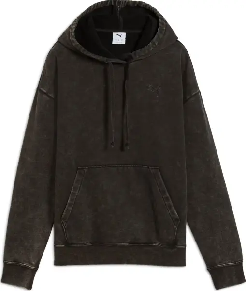 Худі жіноче Puma ESSENTIALS ELEVATED RELAXED WASH чорне 68810301