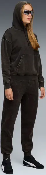 Худі жіноче Puma ESSENTIALS ELEVATED RELAXED WASH чорне 68810301